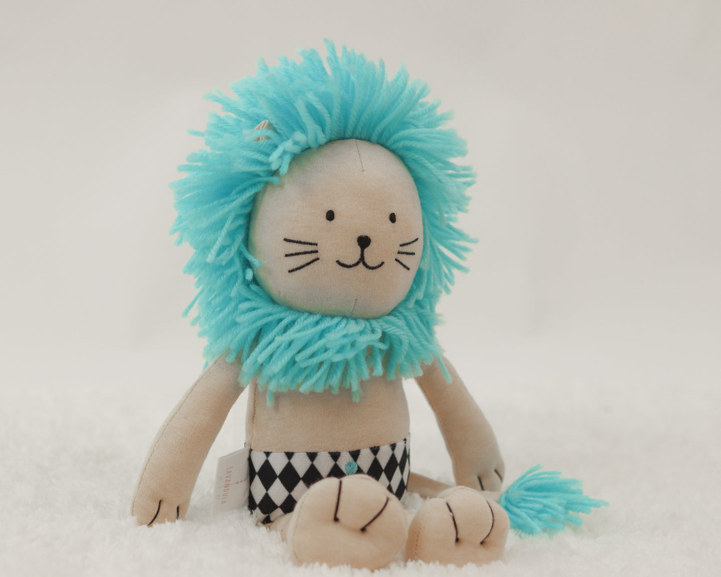LAVANDULA KID LION PLUSHY IN BLUE