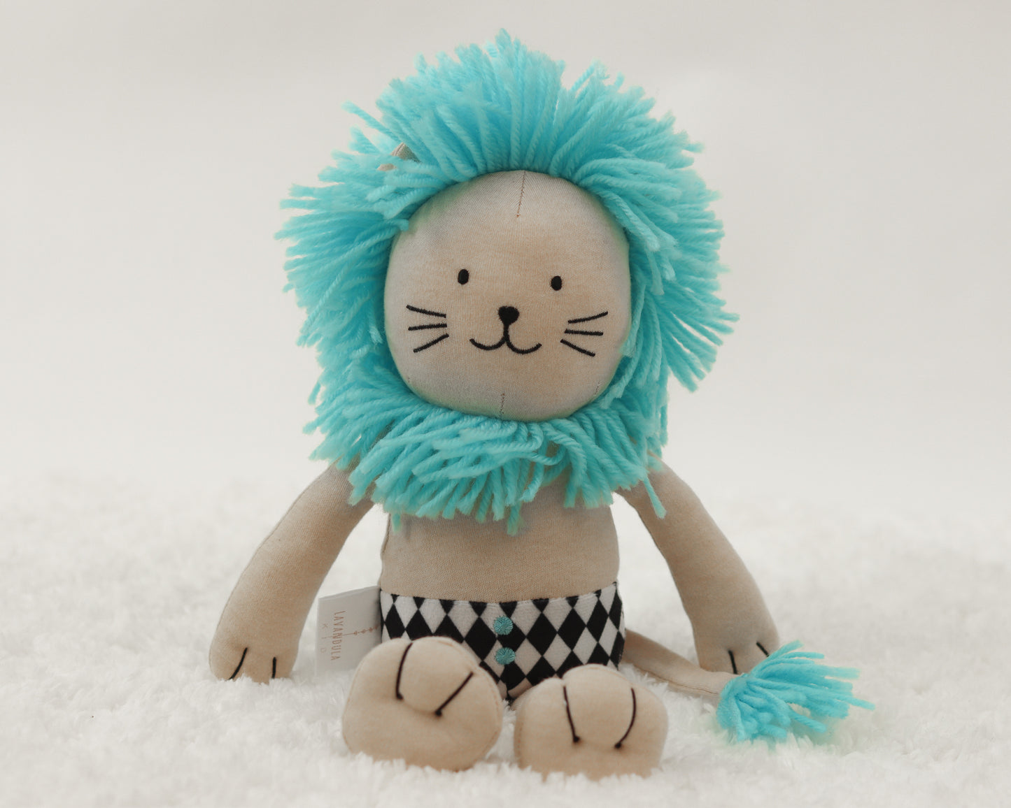 LAVANDULA KID LION PLUSHY IN BLUE