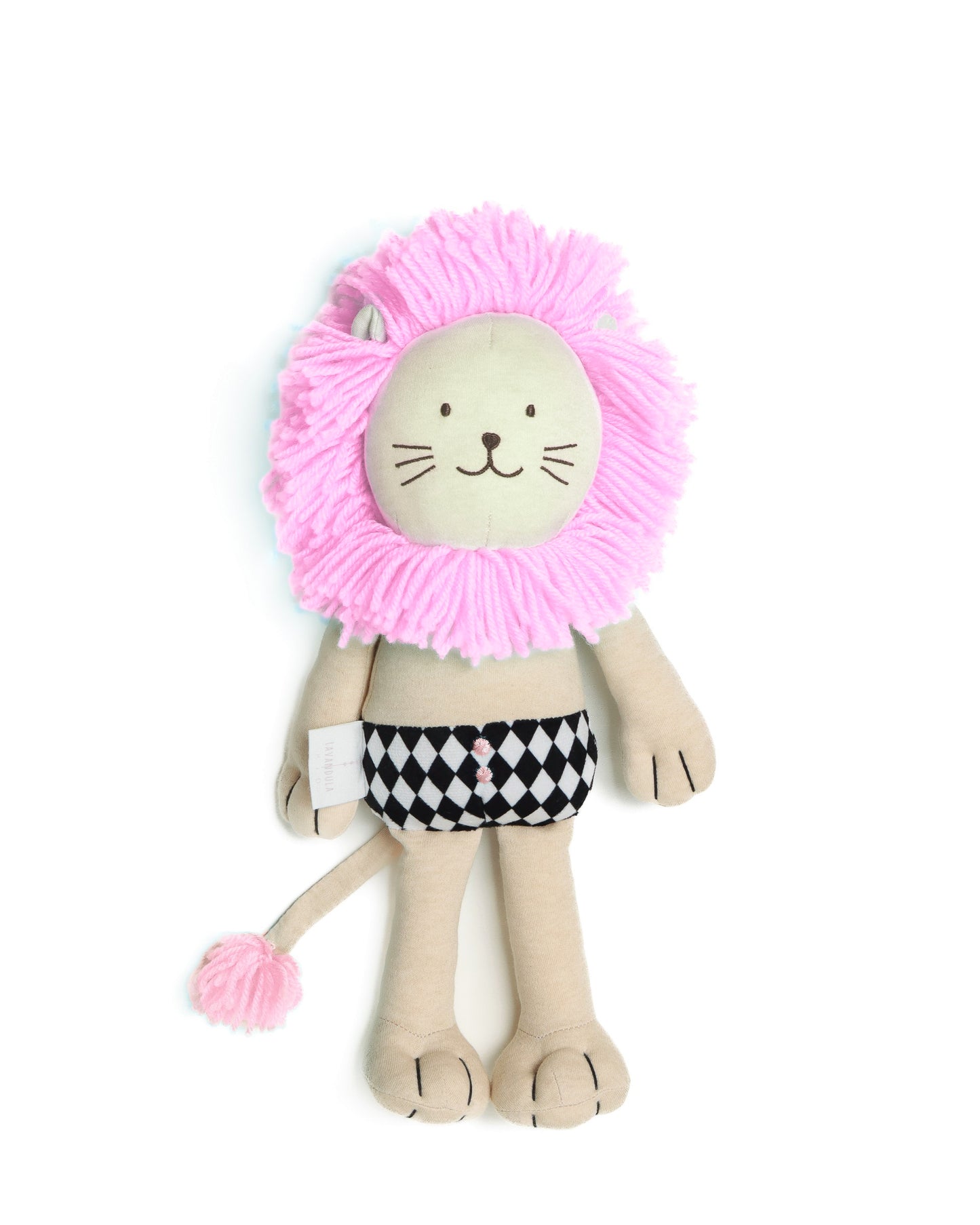 LAVANDULA KID LION PLUSHY IN PINK