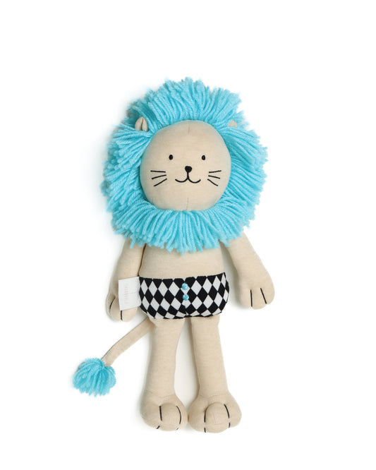 LAVANDULA KID LION PLUSHY IN BLUE