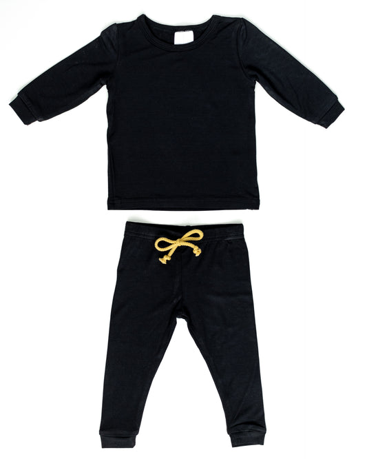 PAJAMA SET IN BLACK